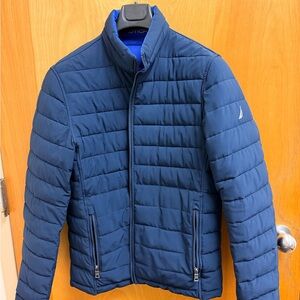 Nautica Men's Navy Puffer Jacket